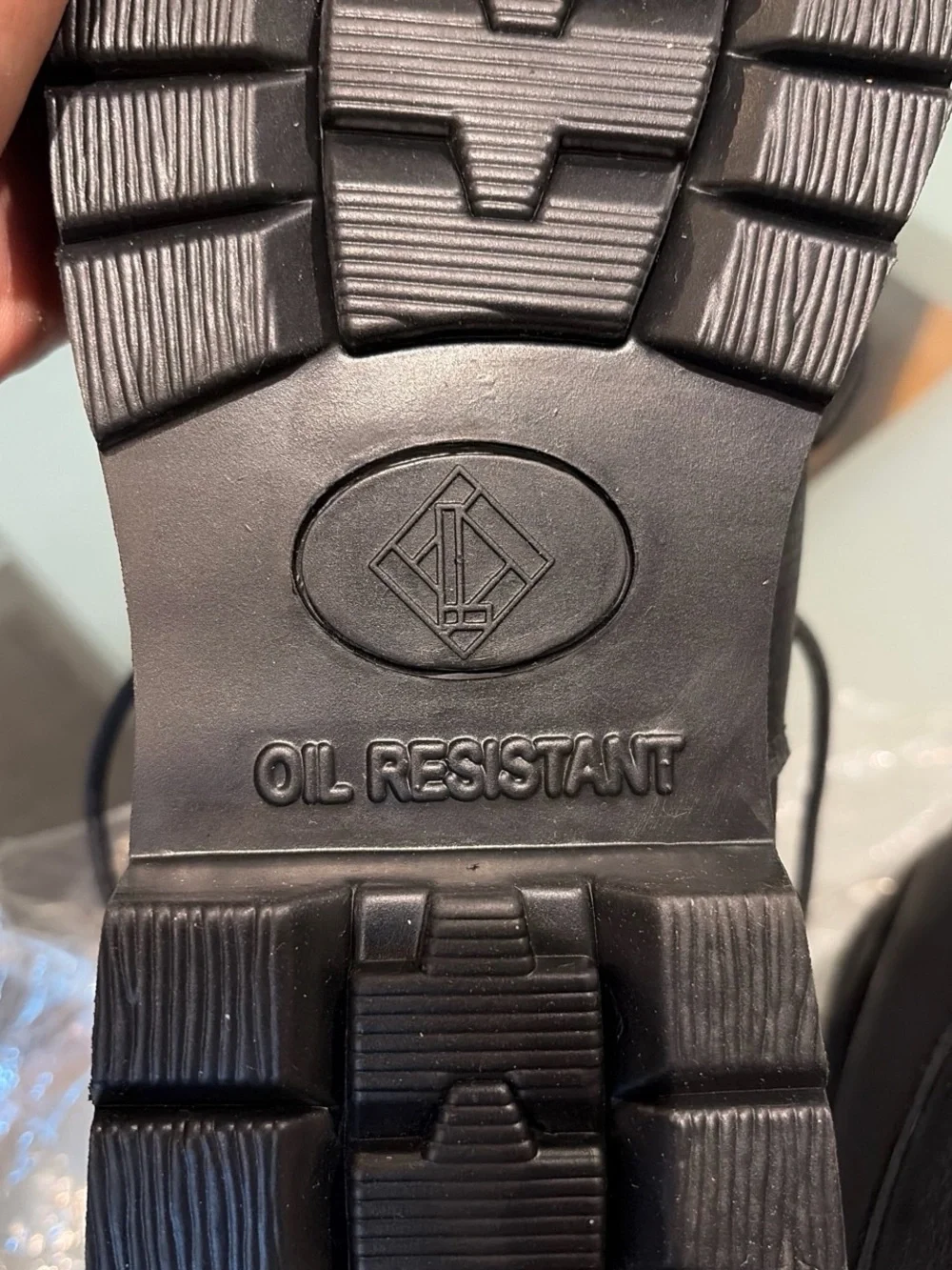 Men's Black Safety Work Boots